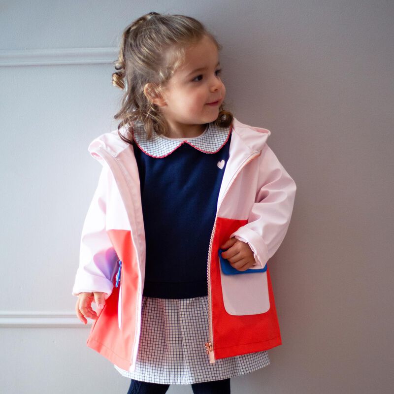 Carrement Beau Three Colour Raincoat 12M - 18M image number 1